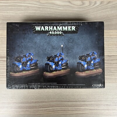 1 Space Marine Bike Squad Warhammer 40K Games Workshop Firstborn Games Workshop