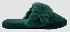 INC International Concepts Women's Green Gift Bag Slippers Shoes Size 11-12