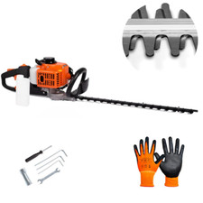 TAGLIASIEPI A SCOPPIO CON MOTORE A 2 TEMPI DA 23 CC LAME A DOPPIO TAGLIO 60 CM