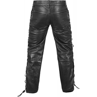 jentlouis Zip Leather Pants 完売品　Mサイズ Jent Louis 24AW 1st Delivery “Zip Leather Pants” Color:Black Size