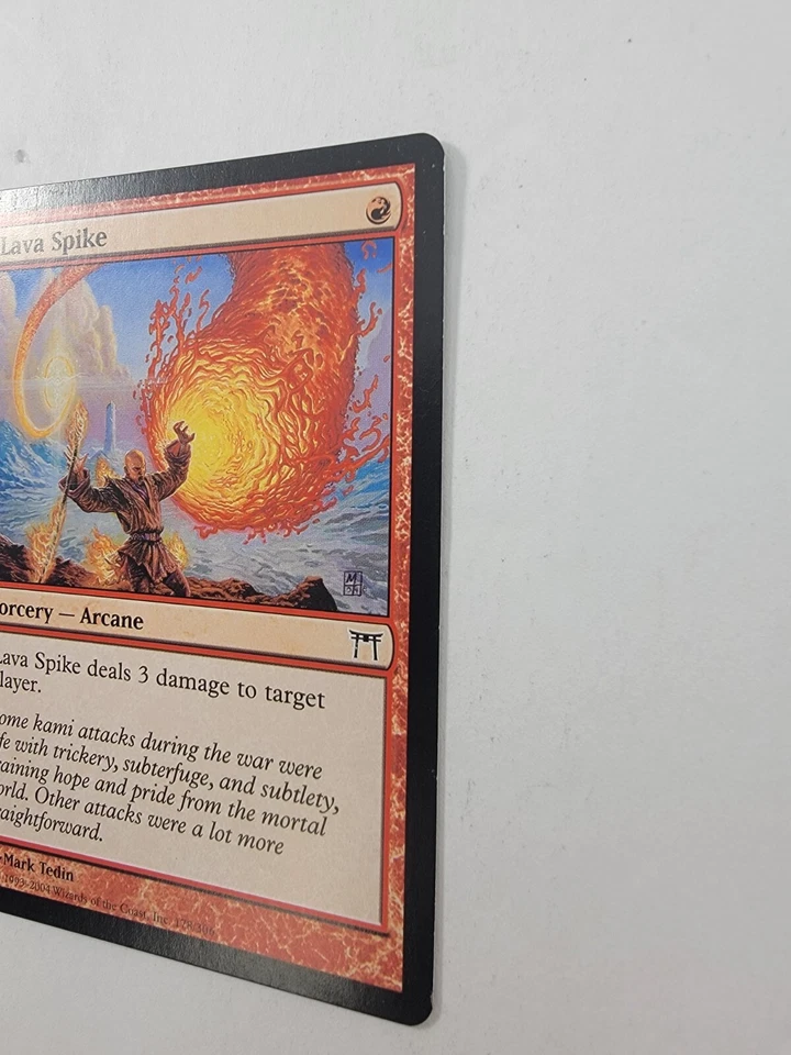 Lava Spike - Champions of Kamigawa X1 - Image 2 of 4