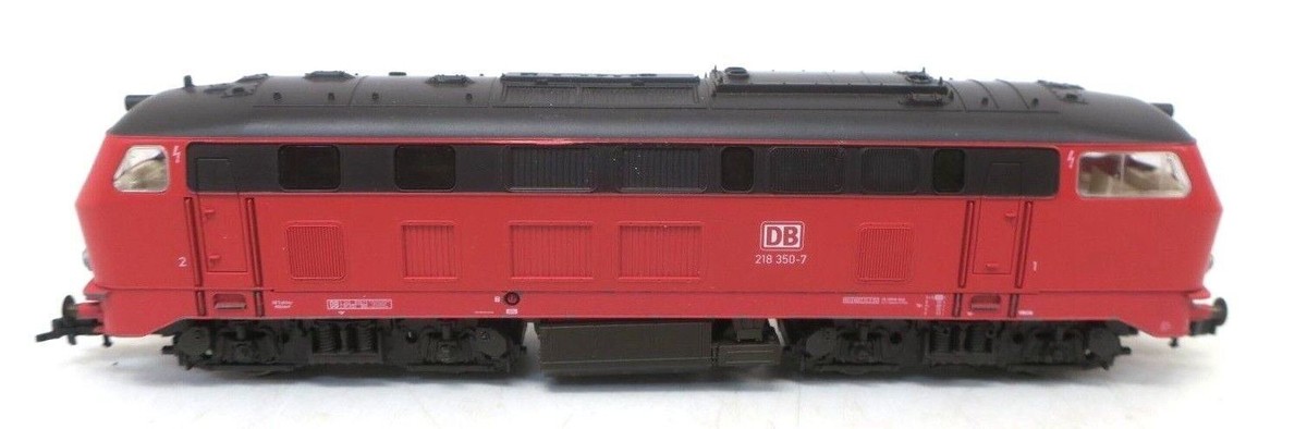 Fleischmann H0 6369 BR 218 350-7 Oriental Red Powered