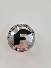 Forgiato Wheels Rims Center Cap Chrome Brushed Black New