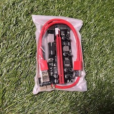 VER009S PCI-E Riser Card PCIe 1x to 16x USB 3.0 Data Cable GPU Mining