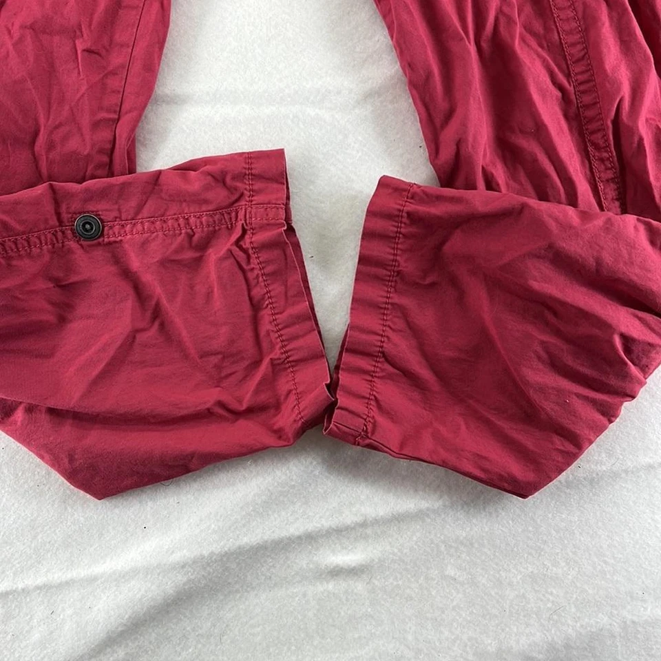 Motherhood Maternity Pull On Pants Red Straight Leg Belly Band Womens Size XL - Image 2 of 4