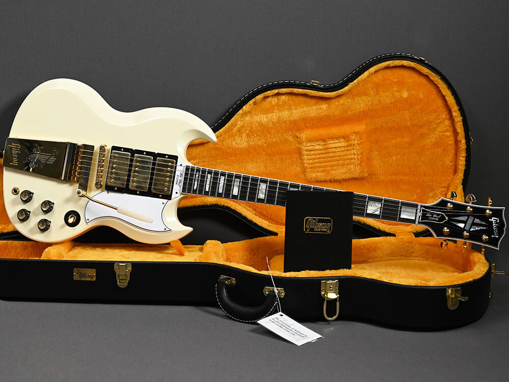 Gibson SG 1963 Custom Reissue 3-Pickup w/ Maestro VOS | eBay