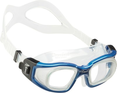 CRESSI Vortex Lunettes De Natation – Co-moulées TPE/semi-rigide, Verres Antibuée, Ajustement Universel, Réglage Micrométrique