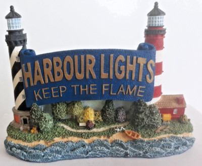 Harbour Lights lighthouse Keep the Flame sign Beckoning Beacons 2000 HL 630