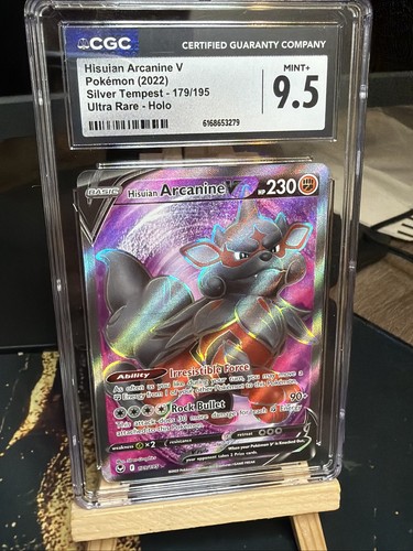 Hisuian Arcanine V graded CGC 9.5 for sale on eBay
