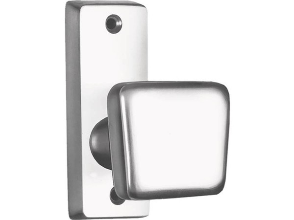 Amf 15842 TüRknopf 495 Leichtmetall F1 / Naturfarbig Gerade KäNtig Fest / Drehba-image