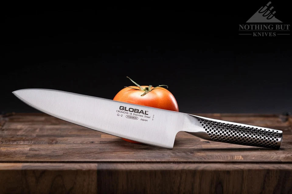 Cuchillo de chef Global Classic 8" G2 Foto 3 de 4