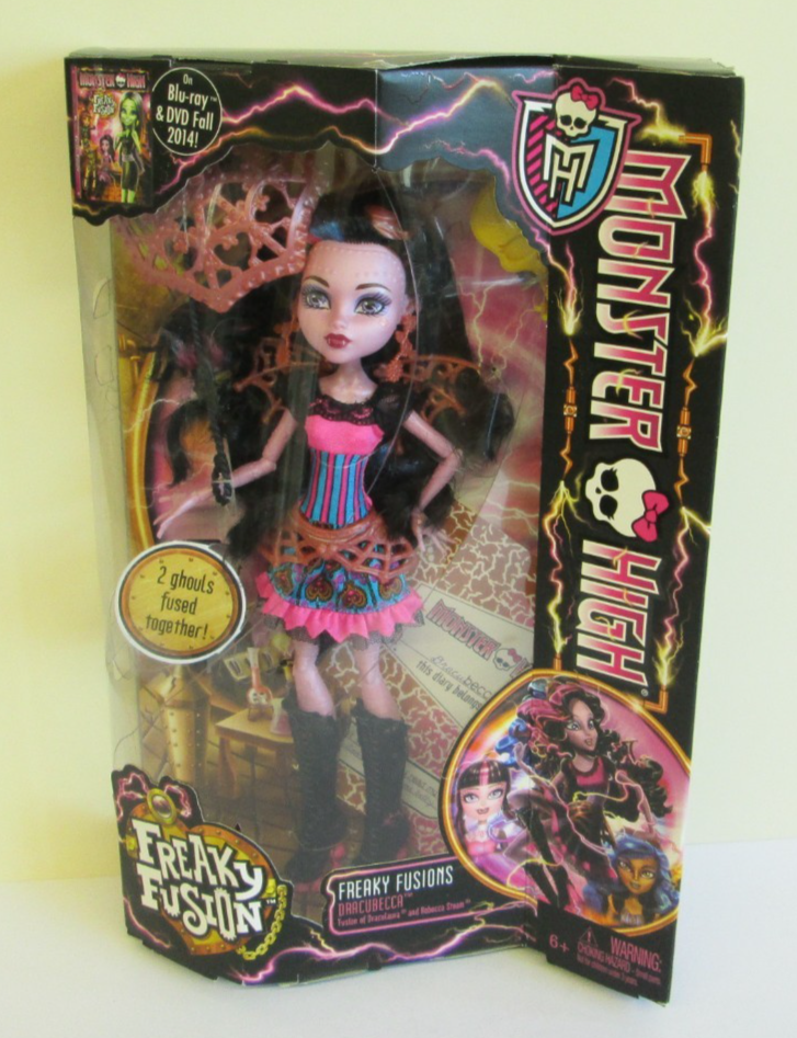 Monster High Dracubecca Freaky Fusion Doll. 2013 BNIB | eBay