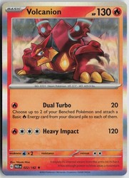 Volcanion 022/182 Paradox Rift Holo Rare