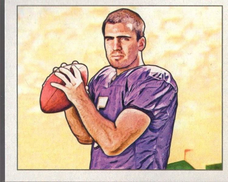 Joe Flacco #5 Football Cards 2011 Topps 1950 Bowman trading card — raw and PSA graded price guide