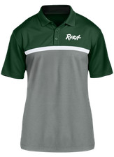 Radical Competitor Bowling Polo Green/White/Gray