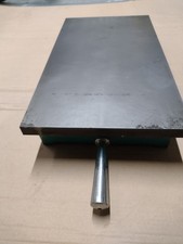 Vintage cast iron surface plate 38 x 22 cm