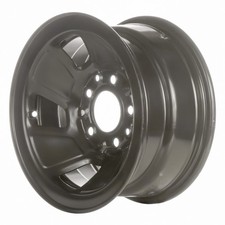 15x7.5 5 Slot Refurbished Steel Wheel Painted Black 560-03026