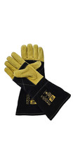 2 Paar ESAB Curved MIG Glove geschwungene Schwei&szlig;er-Handschuhe, Gr&ouml;&szlig;e XL