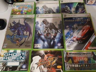 Microsoft Xbox  360 game soft 27 lot RANDOM Japan ver HK24845921