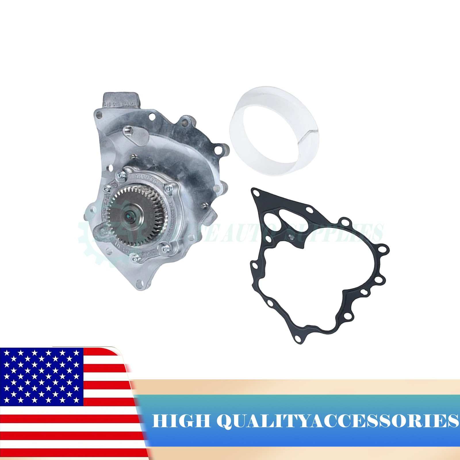 Engine Water Pump For Audi A8 S8 RS7 RSQ8 Cayenne Panamera Urus Bentley 4.0T US
