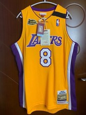 Mitchell Ness Kobe Bryant Finals 1999-00 Authentic Jersey Gold Sz L 44