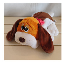 Hasbro Pound Puppies Medium Brown Plush Stuffed Dog 12" 2014 3-7 Years