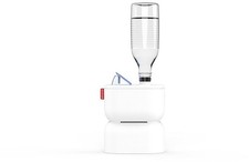 BONECO Lufbefeuchter Vernebler U100 Wasserleer-Erkennung 0,5l PET Flasche Weiß