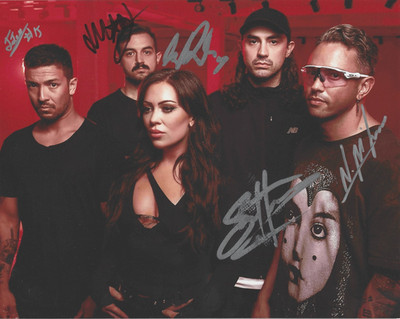 Make Them Suffer band SIGNED 8x10'' Photo COA Autograph Alex Reade Nick Sean +2