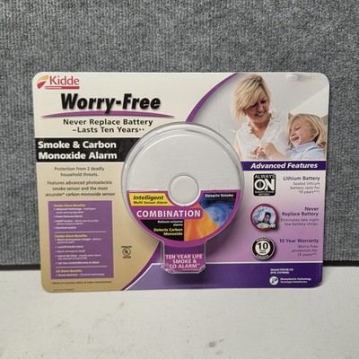 Kidde 10 Year Worry-Free Multi Sensor Smoke & Carbon Monoxide Alarm NIP