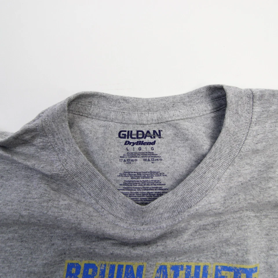 UCLA Bruins Gildan Dry Blend Short Sleeve Shirt Men's Gray New - Image 3 of 4