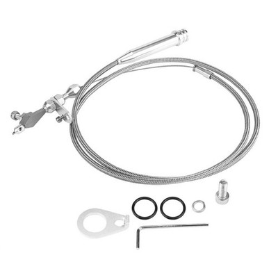 for 700r4 kick down cable to ls t body Kickdown Cable,Braided normal, popular 
