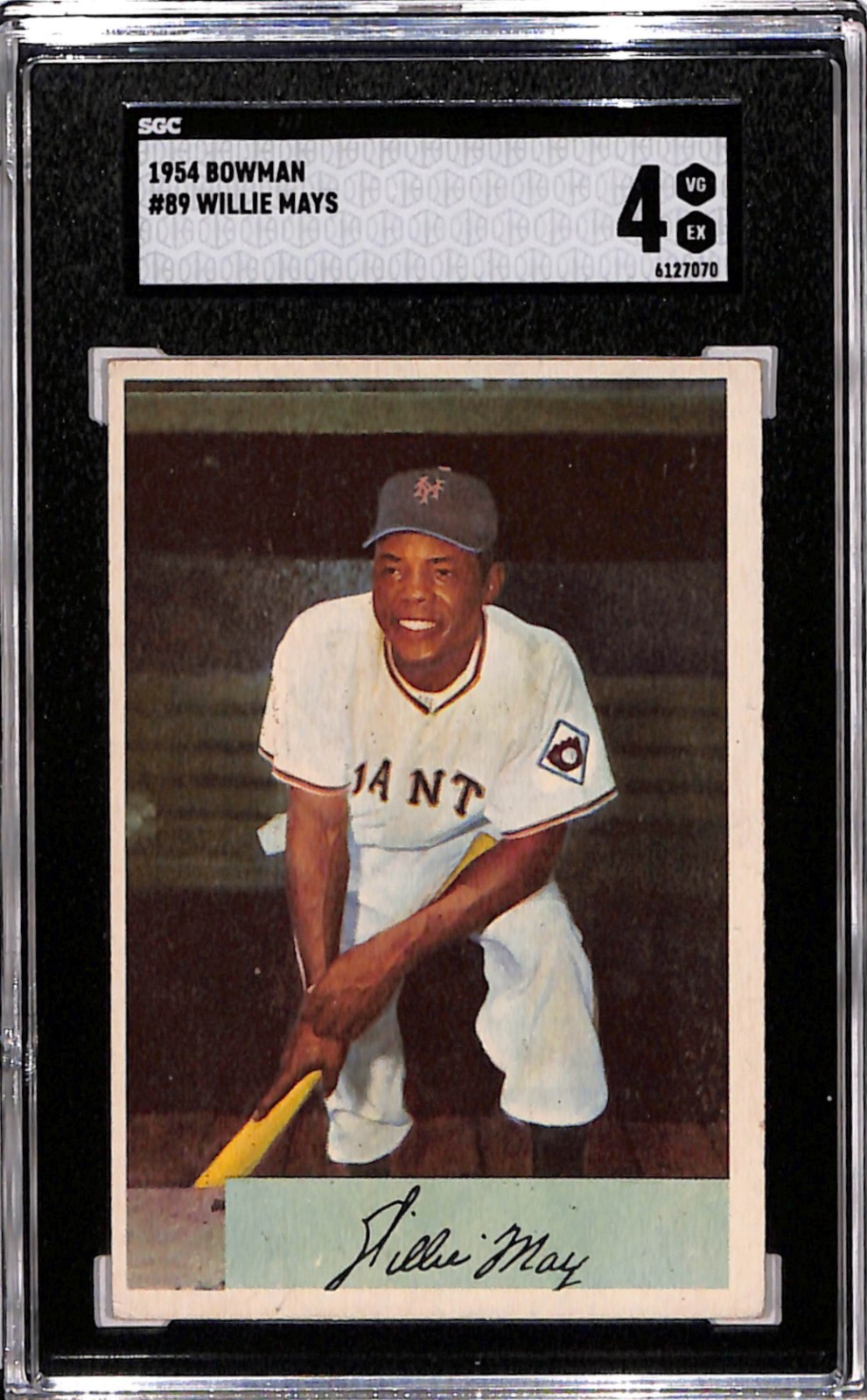 1954 Bowman - Willie Mays #89 SGC 4