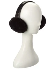 Surell Accessories Shearling Earmuffs Men's Black Os