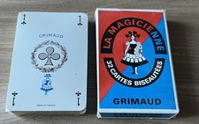 jeu de cartes B.P. Grimaud La Magicienne biseautées