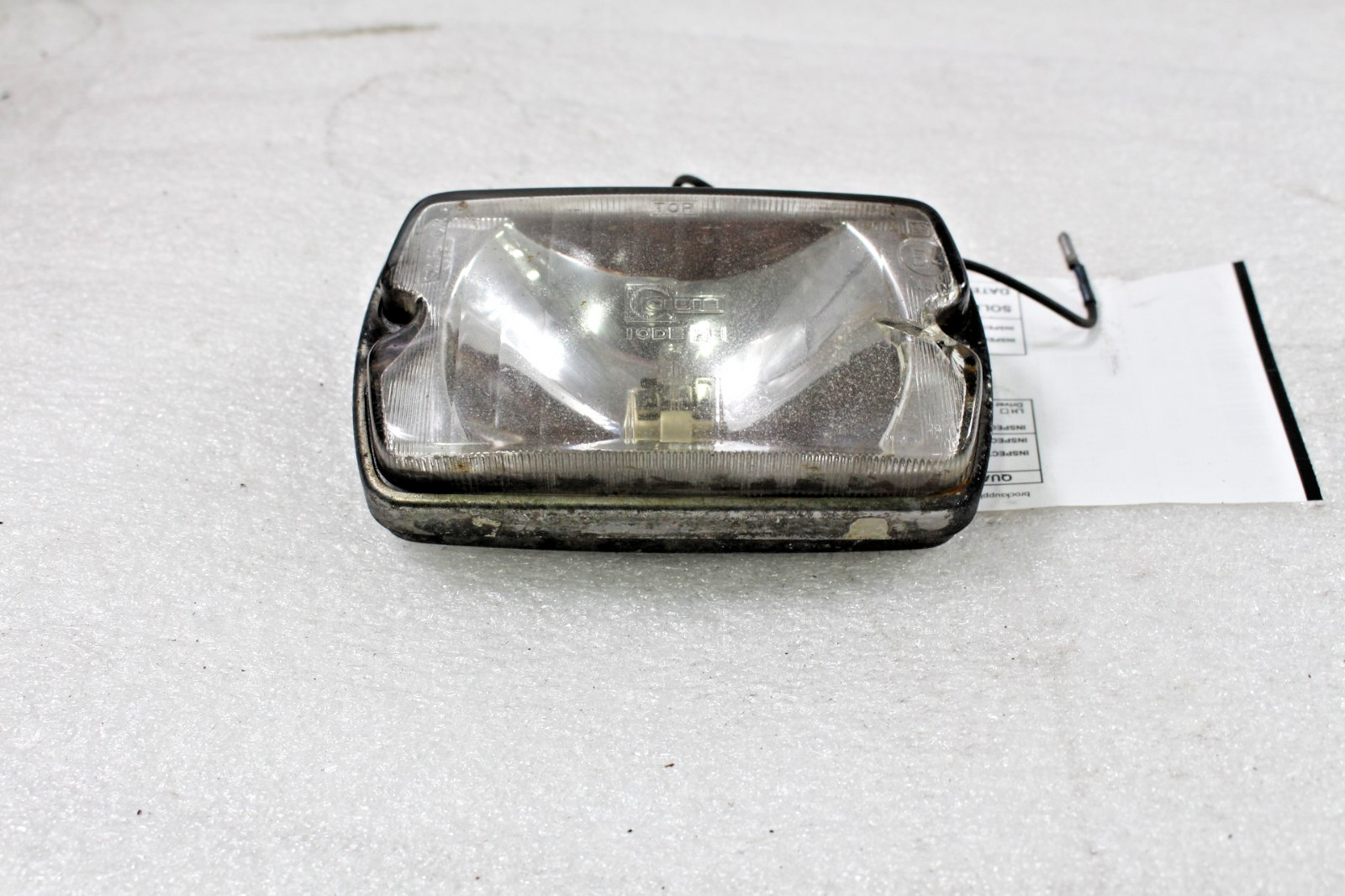 Ferrari 308, Front Lamp, Cracked Lens, Used, P/N 60273406