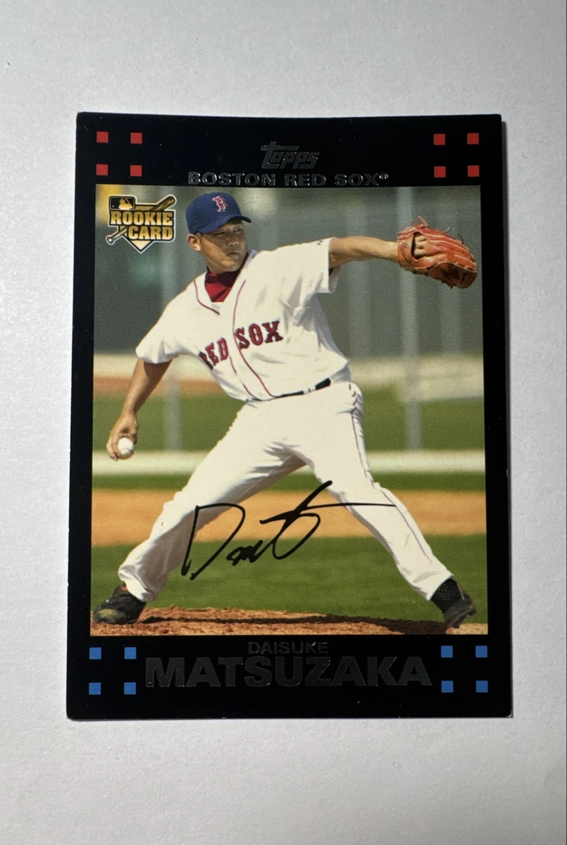 Daisuke Matsuzaka Baseball Sports Trading Cards & Accessories