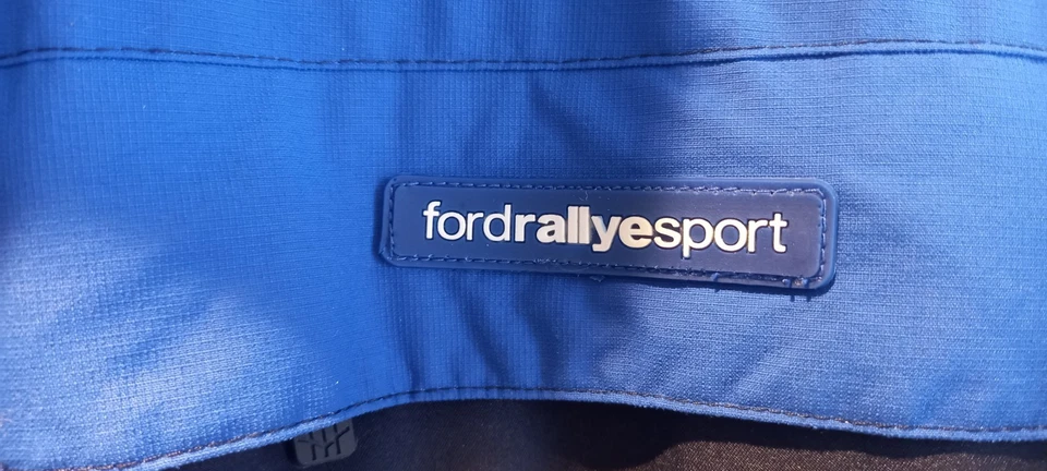 Chaqueta Deportiva Original Oficial FORD TEAM RS Rallye Azul Talla M Mediana WRC Racing  Foto 2 de 4