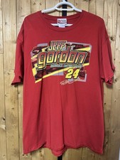 Vintage Jeff Gordon Chase Authentics NASCAR Red T Shirt XL Axalta
