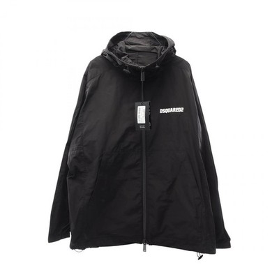 DSQUARED2 Hooded Blouson Jacket S74AM1573S5335390046 polyester Blk #46 NEW mens