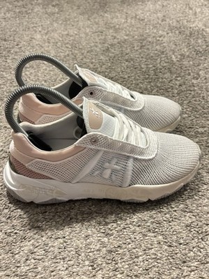 Premiata Sneakers Womens Size 36 US 6 BUFFY Var 6207 In White Mesh With Pink