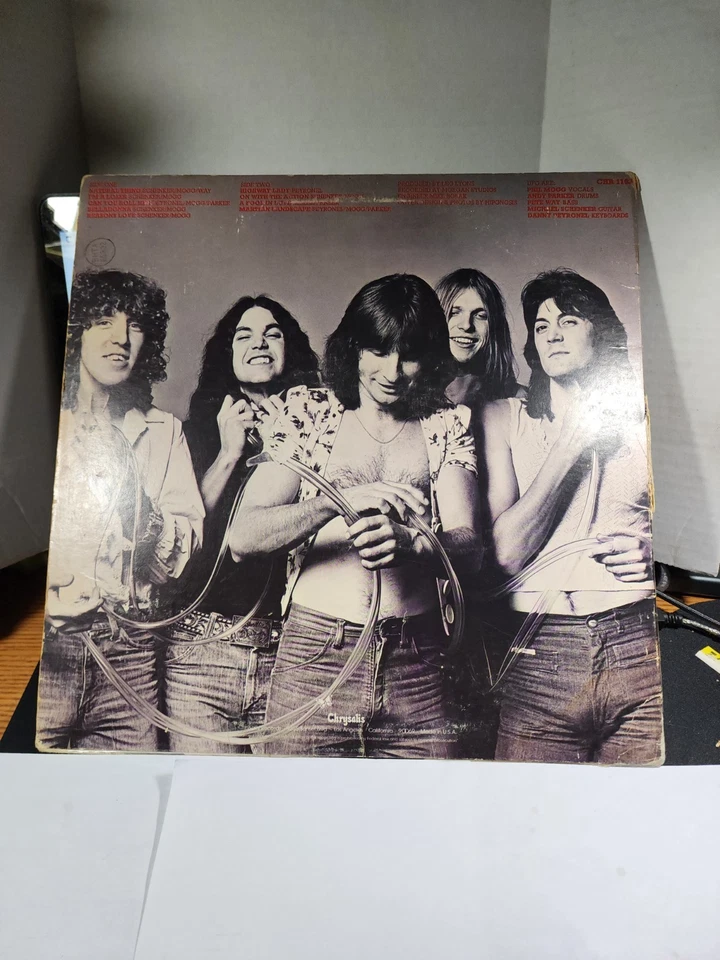 UFO - No Heavy Petting - 1976 Chrysalis CHR-1103 VG R35 Foto 2 de 2