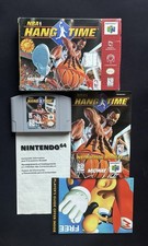 NBA Hang Time 1997 Nintendo 64 N64 Complete In Box CIB Authentic Tested