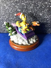 The Simpsons "Dashing Through The Snow" Illuminated Christmas Ornament Bradford