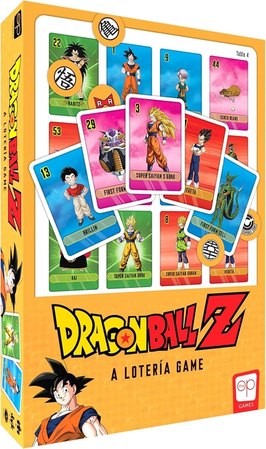 Dragonball Z: A Loteria Game - Card Game USAopoly New Sealed Free Shipping USA