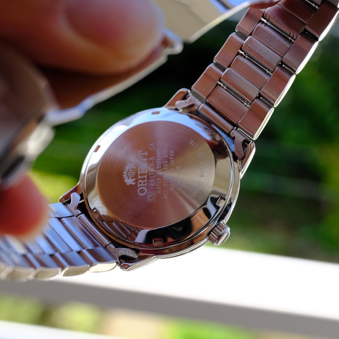 Orient Automatic Watch White Dial Date Unisex Used - image 14