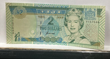 Fiji 2 Dollars, 1996 ND, P-96a, UNC  Serial Number  Y167644