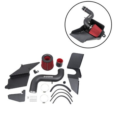 KYOSTAR Car Cold Air Intake System Kit For 2009-2019 VW MK6 1.4T Aluminium Black