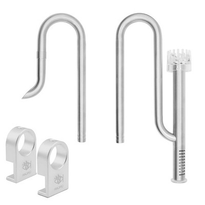 304 Stainless Steel Lily Pipe Inflow and Outflow with Mini Aluminum Alloy Pip...