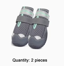 Breathable Dog Boots for Hot Summer Paw Protectors. Hard sole Inner dia. 2.4inch