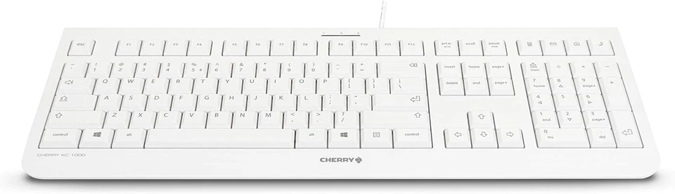CHERRY KC 1000, international layout, QWERTY keyboard, wired keyboard, Blue Ange - Image 4 of 4